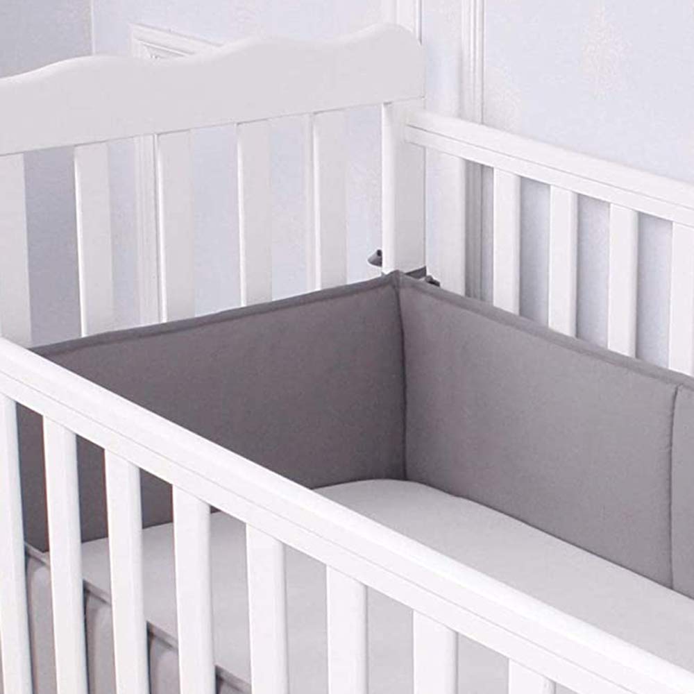 standard crib bumper size