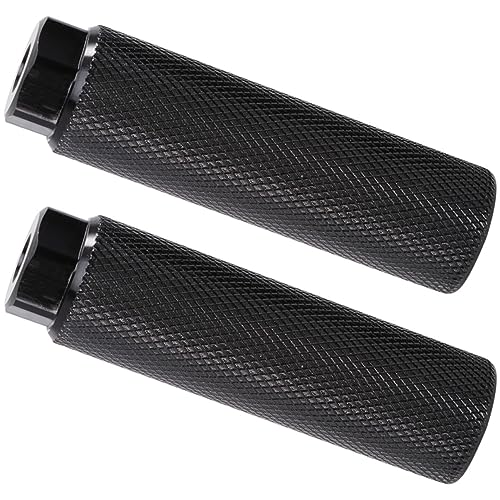 DECOMELODY 1set Detachable Wear-Resistant Bike Pegs -Skid Cycling Footrests for Compatible Road and Mountain Non- Design for Enhanced Grip