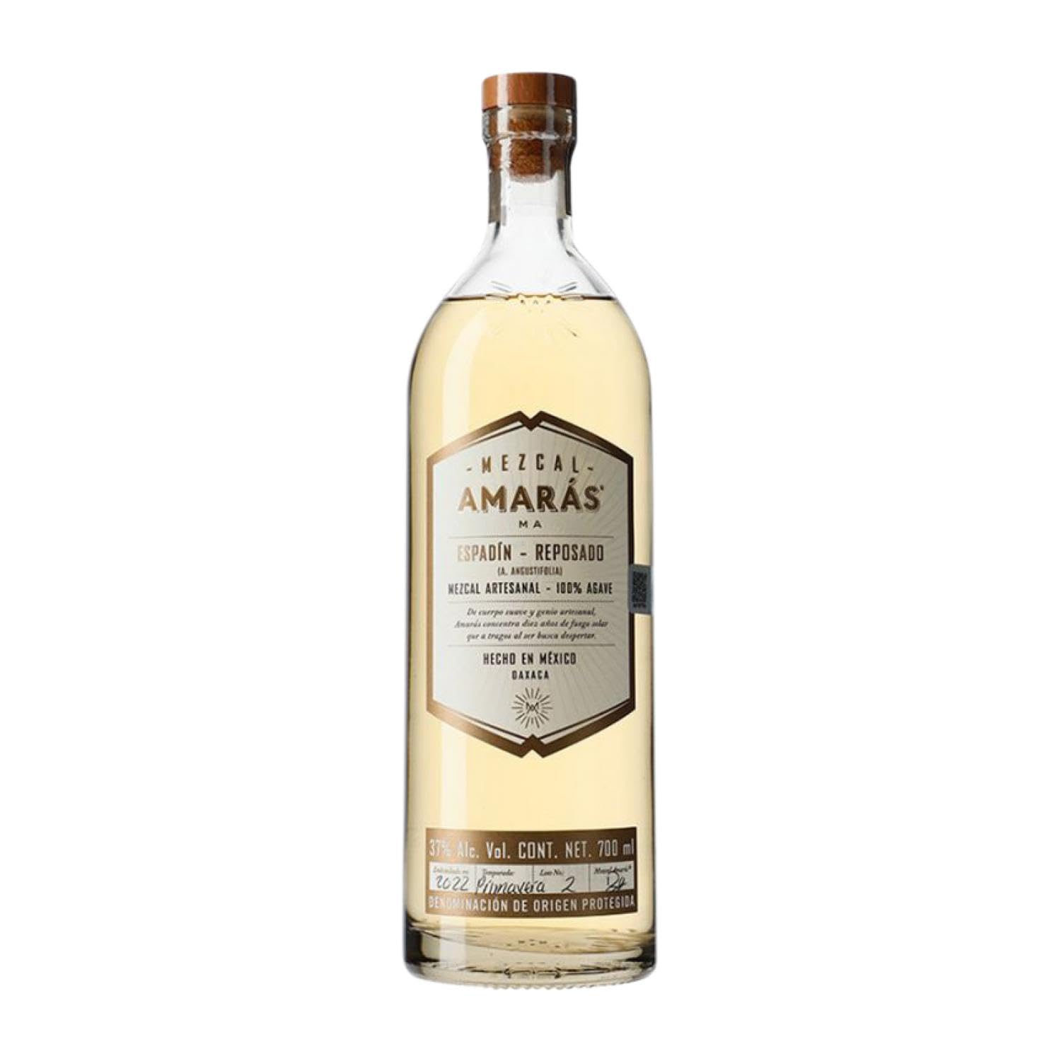 Mezcal Amaras Espadín Reposado 70 cl