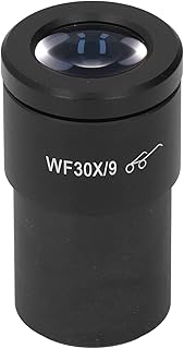 WF30X/9 Microscope Eyepiece Lens High Eye Point Wide Field 30mm Interface for Stereo Microscope Adapter Accessory