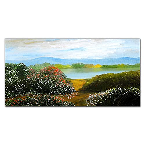 Impression sur verre fleurs et arbres pour créer un salon zen