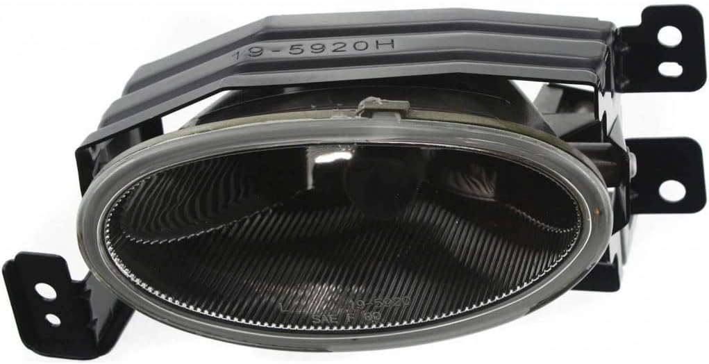 KarParts360 For 2004 05 06 07 2008 Acura TSX Fog Light Assembly Pair Driver and Passenger Side 4 Cyl 2.4L For AC2594100, AC2595100 | 33951-SEC-A01, 33901-SEC-A01