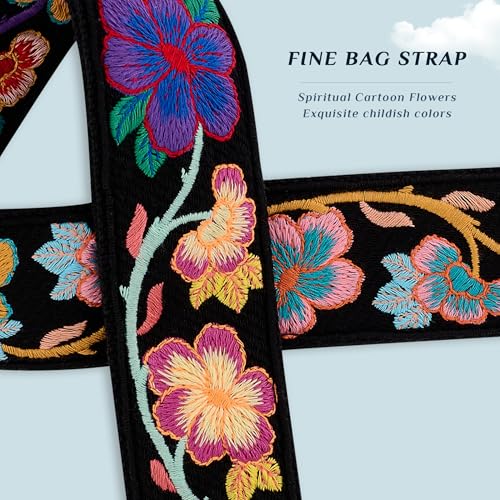 Image of chushui Knit Purse Strap,Replacement Crossbody Wide Adjustable Shoulder Strap for Bag Handbag