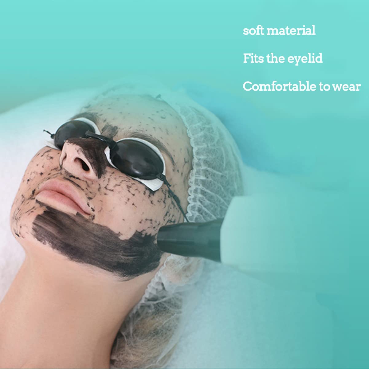 Occhiali Di Sicurezza Per La Protezione Del Laser, Occhiali Da Bronzo, Occhiali Da Protezione Laser Per I Pazienti Per Il Trattamento Laser Cosmetico, Depilazione Ipl, Protezione Uv