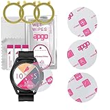 apgo 3x Ultra-Clear Hybrid vetro protettivo compatibile con Media-tech Activeband Venetia, nano vetro flessibile, ottimo sostituto del vetro temperato, resistente ai graffi, colla completa