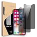 iPhone X Privacy Screen Protector - [2 PACK] ICHECKEY Anti-Spy Anti-Peep Tempered Glass Screen Cover Shield for Apple iPhone X / iPhone 10, 5.8 Inch