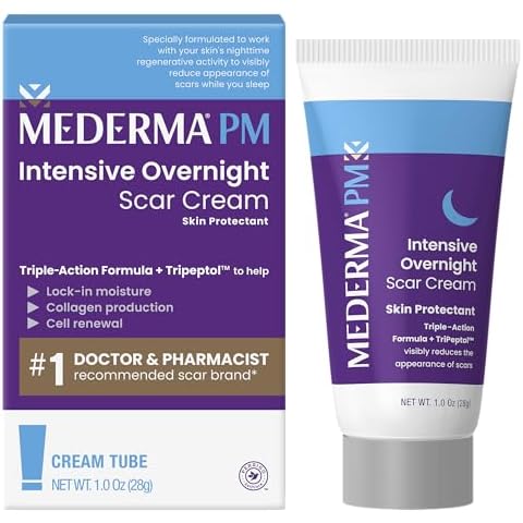 Mederma PM Intensive Overnight Scar Cream Cover