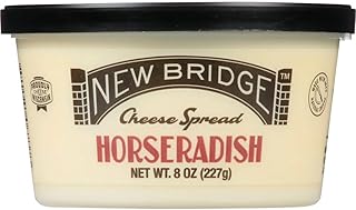 New Bridge Cheese Spreads, 8 oz, 12 Pack (8 oz, Horseradish)