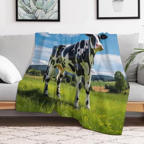 Couverture vache super confortable en polaire douce haut de gamme - 3