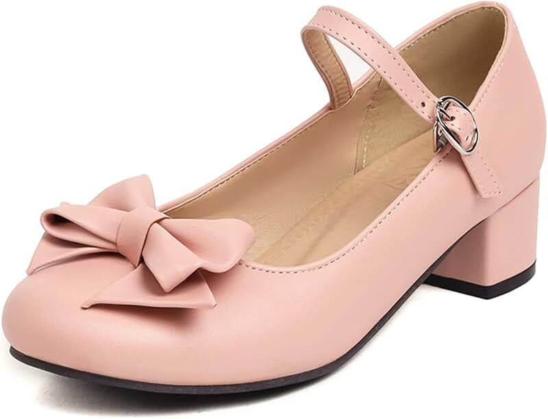 Amazon.ca Pink Mary Jane / Flats Clothing, Shoes & Accessories