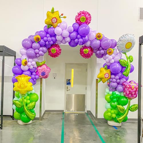 Image of Voircoloria Purple Balloons, 66pack 12inch Purple Latex Party Balloons for Halloween, Graduation, Wedding, Birthday, Baby Shower, Anniversary, Valentine's Day Party Decorations