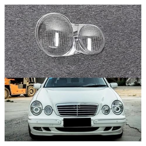 Couvercle phare en verre Benz W210 E200 E280 E430 coque lentille droit