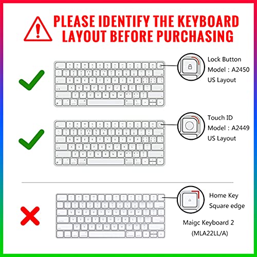 Protector ultra delgado para teclado Magic 24" 2021 miniatura 2