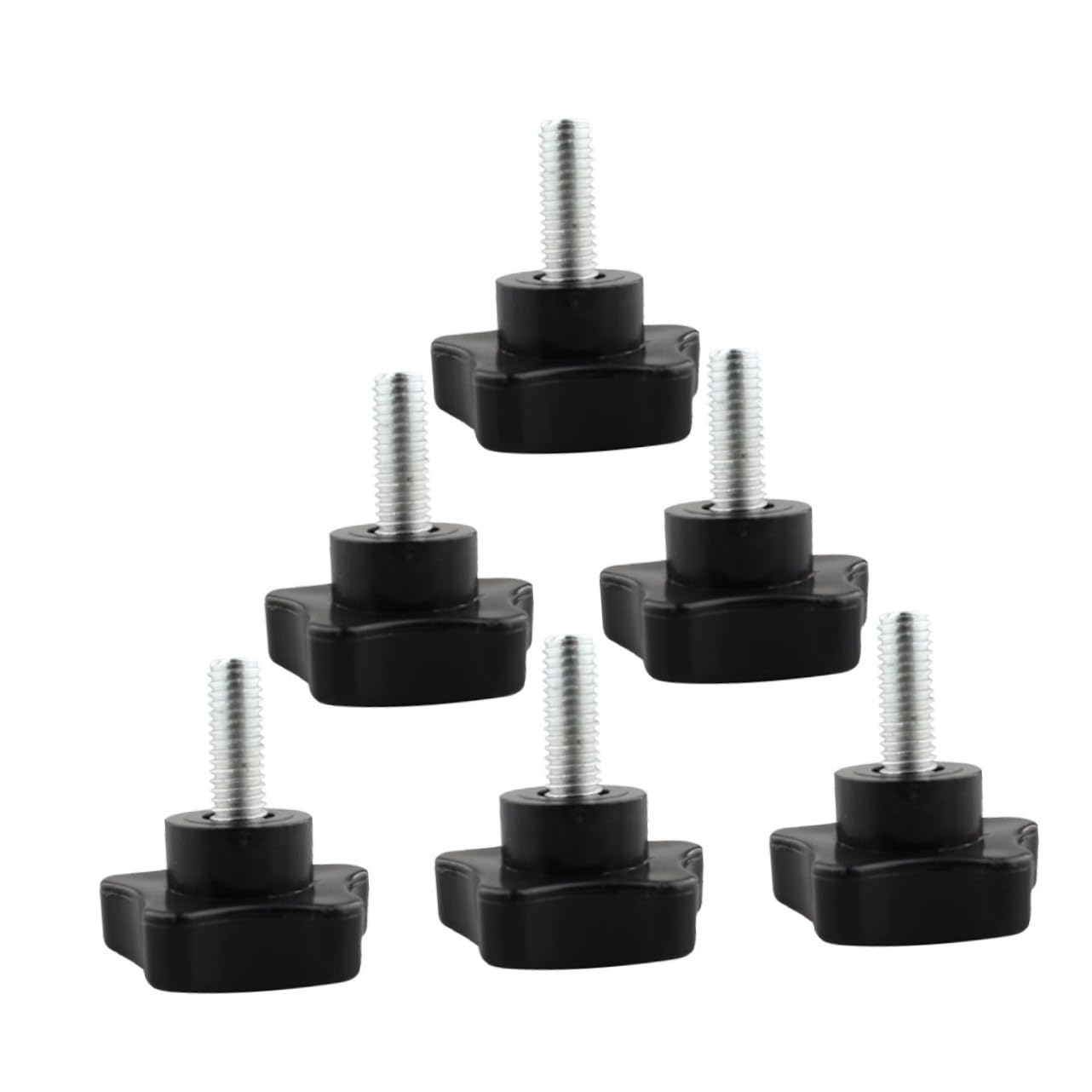 Cabilock 6pcs Handle Knob Bolt Nobs Screw End for Handle Knob and Screw Bolt Kit
