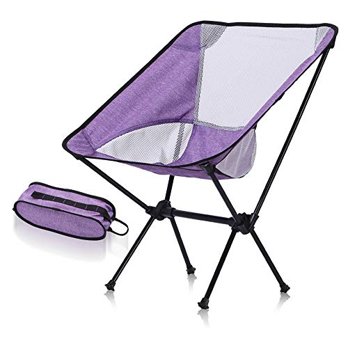 Chaise de camping pliable idéale pour vos sessions de pêche et soirées au jardin
