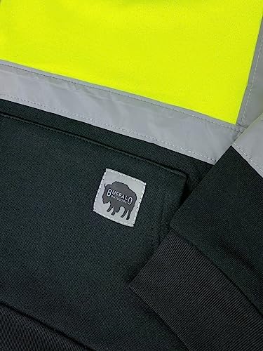 Buffalo Outdoors® Workwear Kid's Hi Vis Reflective Safety Hoodie4