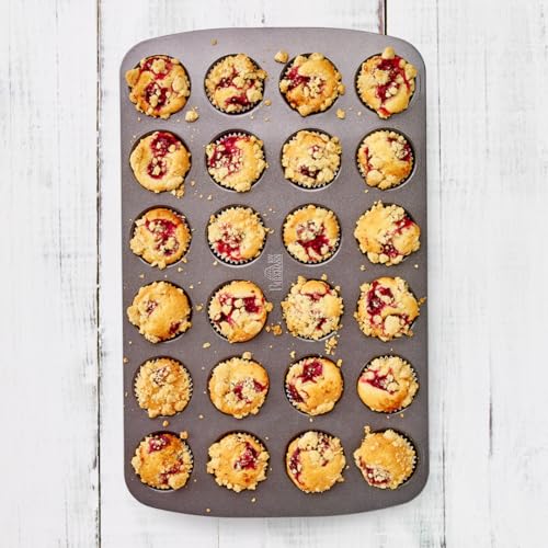 Birkmann, Easy Baking, Mini-Muffinform 24-fach, Backform für Mini-Kuchen oder Cupcakes, mit Antihaftbeschichtung und Rezeptcode, 881112 – Ansicht 6