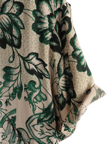 Image of JOTOOK Mens Hawaiian Shirt Short Sleeve Button Down Tropical Shirts Casual Floral Summer Beach Shirt