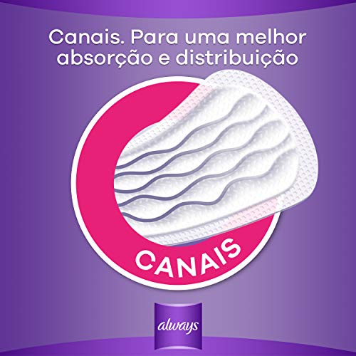 Protetor Diário Always Com Perfume - 40 unidades