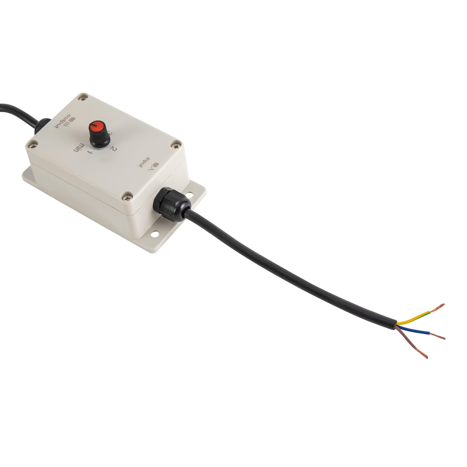 Motore a vibrazione da 100 W con regolatore di velocità, 3000 giri/min, piccolo vibratore motore asincrono, per macchine in tessuto, lavorazione degli alimenti, costruzione di attrezzature