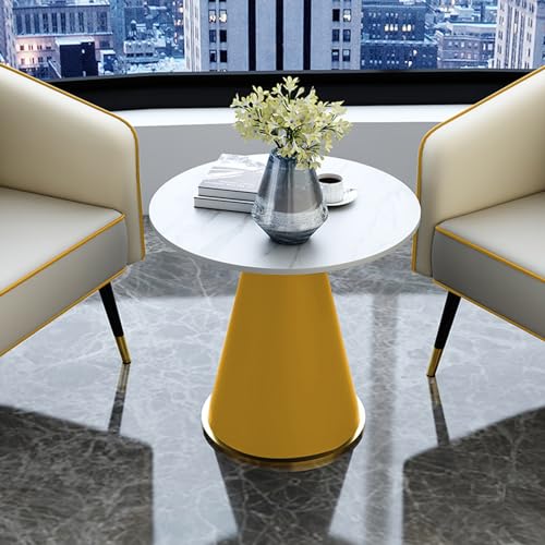 Table basse circulaire pour salon encombré et petit espace