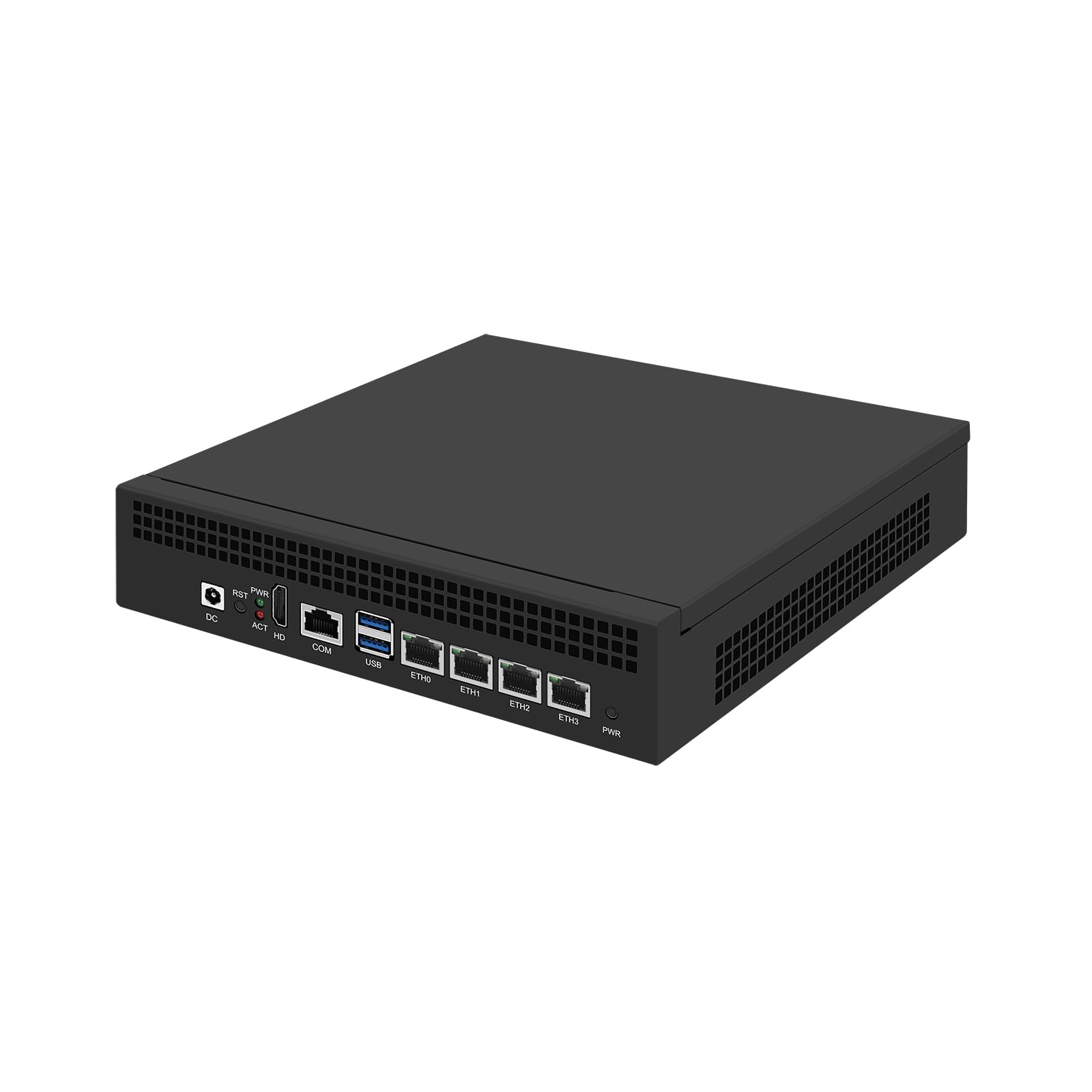 9 Inches Desktop Firewall Hardware Appliance, PFSense, OPNsense, VPN, Router PC, N150, RJ64, 4 x 1GbE LAN POE ETH0-3, Console, HDMI, TPM2.0, 32G RAM, 256G SSD
