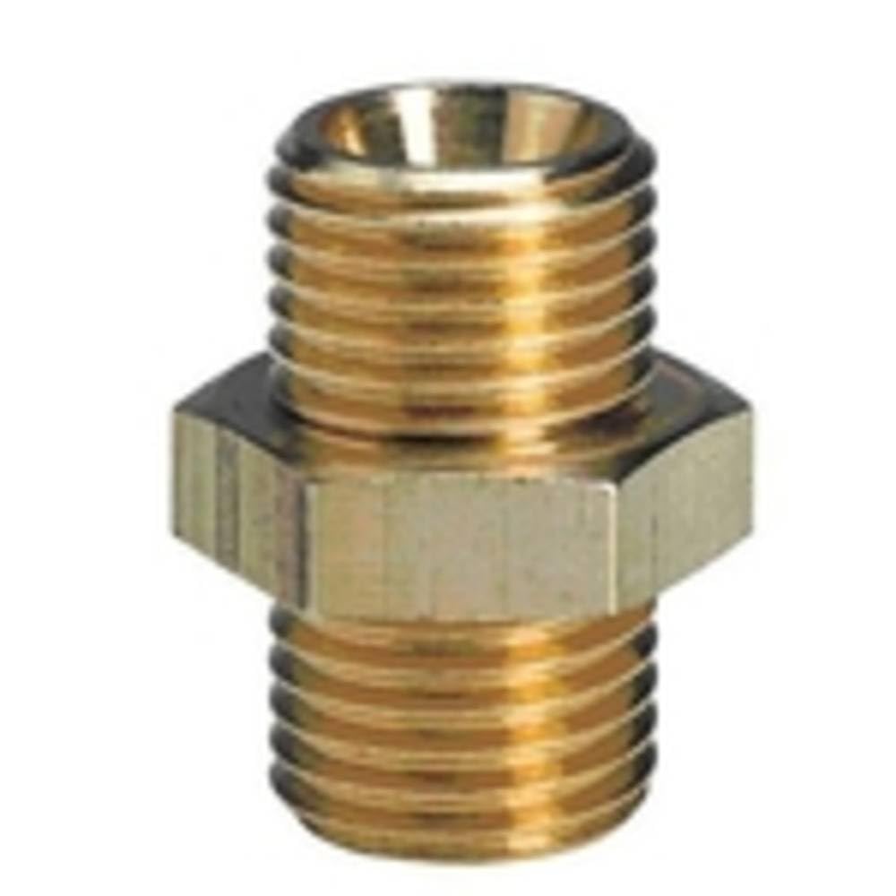 Orijinal Einhell Çift Taraflı Nipel R3/8" (Kompresör Aksesuarı, pirinçten, tüm 3/8" dış dişli basınçlı hava bağlantılarına uygun) - 4139610