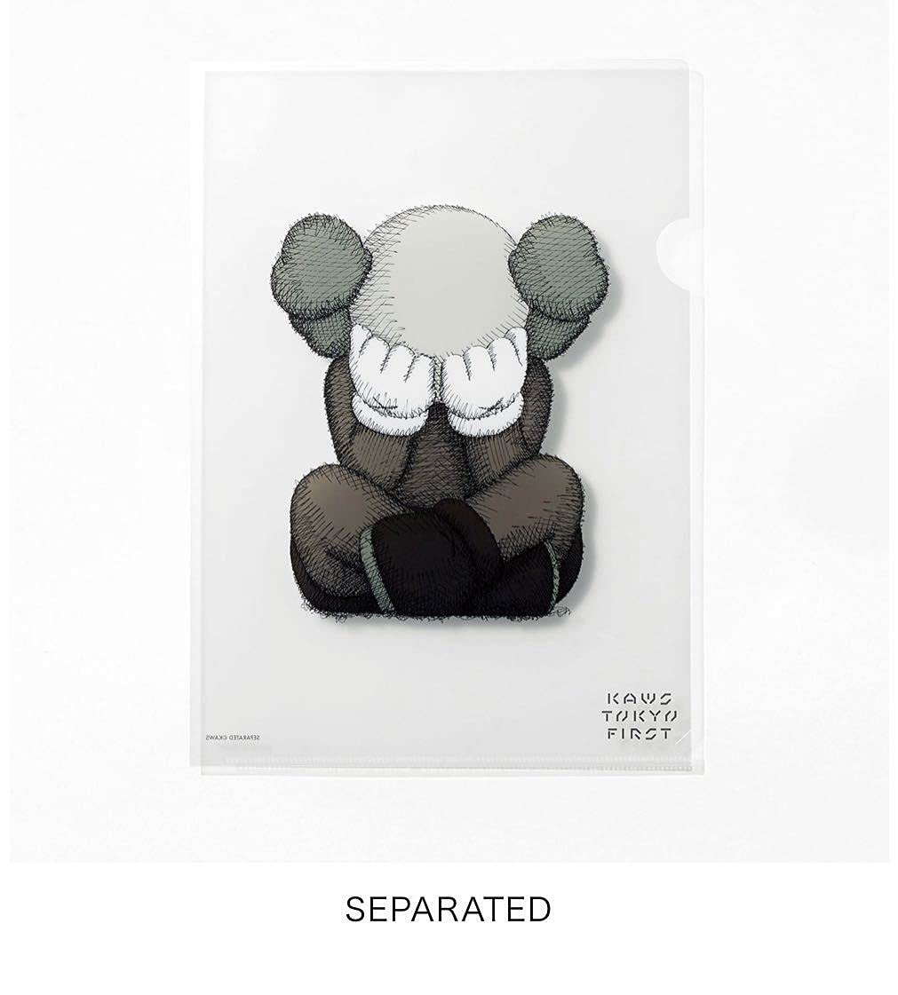 Amazon.co.jp: カウズ TOKYO FIRST クリアファイル A4サイズ 全種9枚  