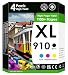 Generic 950XL Black and 951 Tri-color (Cyan, Magenta, Yellow) Combo Saver 4 cartridges in one pack for Hp Officejet Pro 8100/8600/251/276