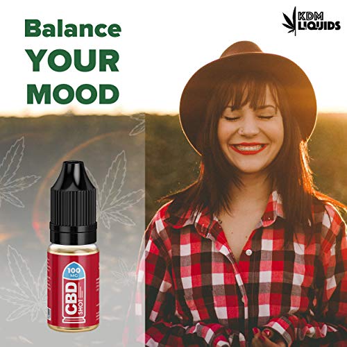 CBD Liquid Shot 100mg von KDM Liquids® GeschmacksNeutral mit Zertifiziertes CBD Base mit Reinheit von 99,5% - 10 ml… – Bild 6