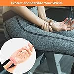 Wrist Brace, 2 PACK Wrist Wraps for Carpal Tunnel for women and men. Wrist Straps for Weightlifting, Working Out and Pain Relief. Flexible, Highly Elastic, Adjustable, Comfortable and Multi-Functional - Image 5