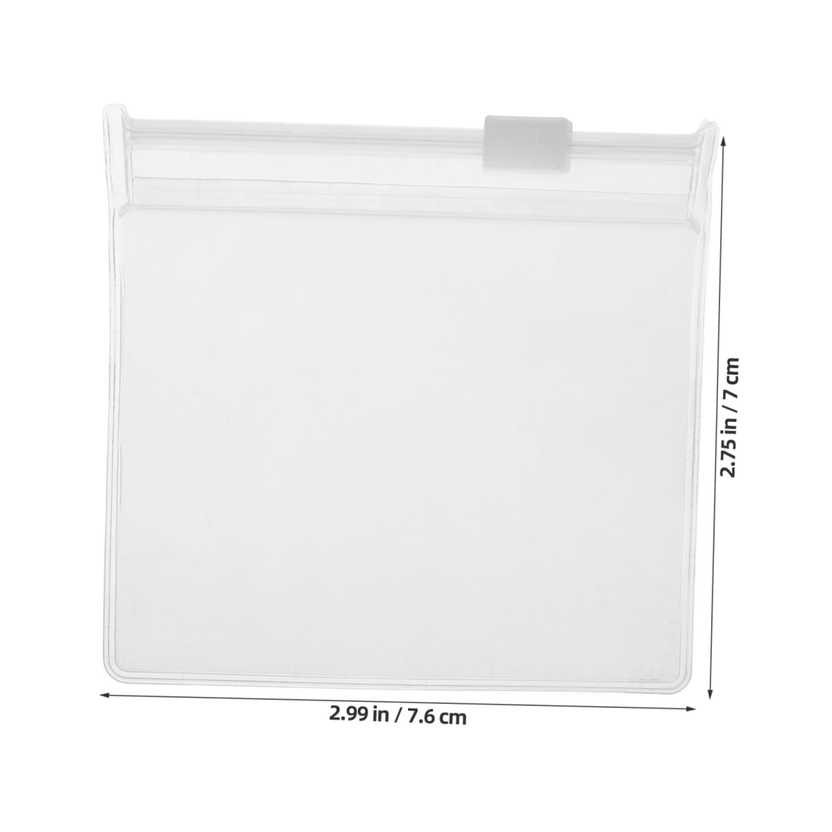 Set da 12 Sacchetti per Medicinali in Eva Opaco Cerniera, Organizer Compatto e Riutilizzabile per Viaggio e Conservazione di Farmaci e Gioielli, Facile Accesso 8x8cm