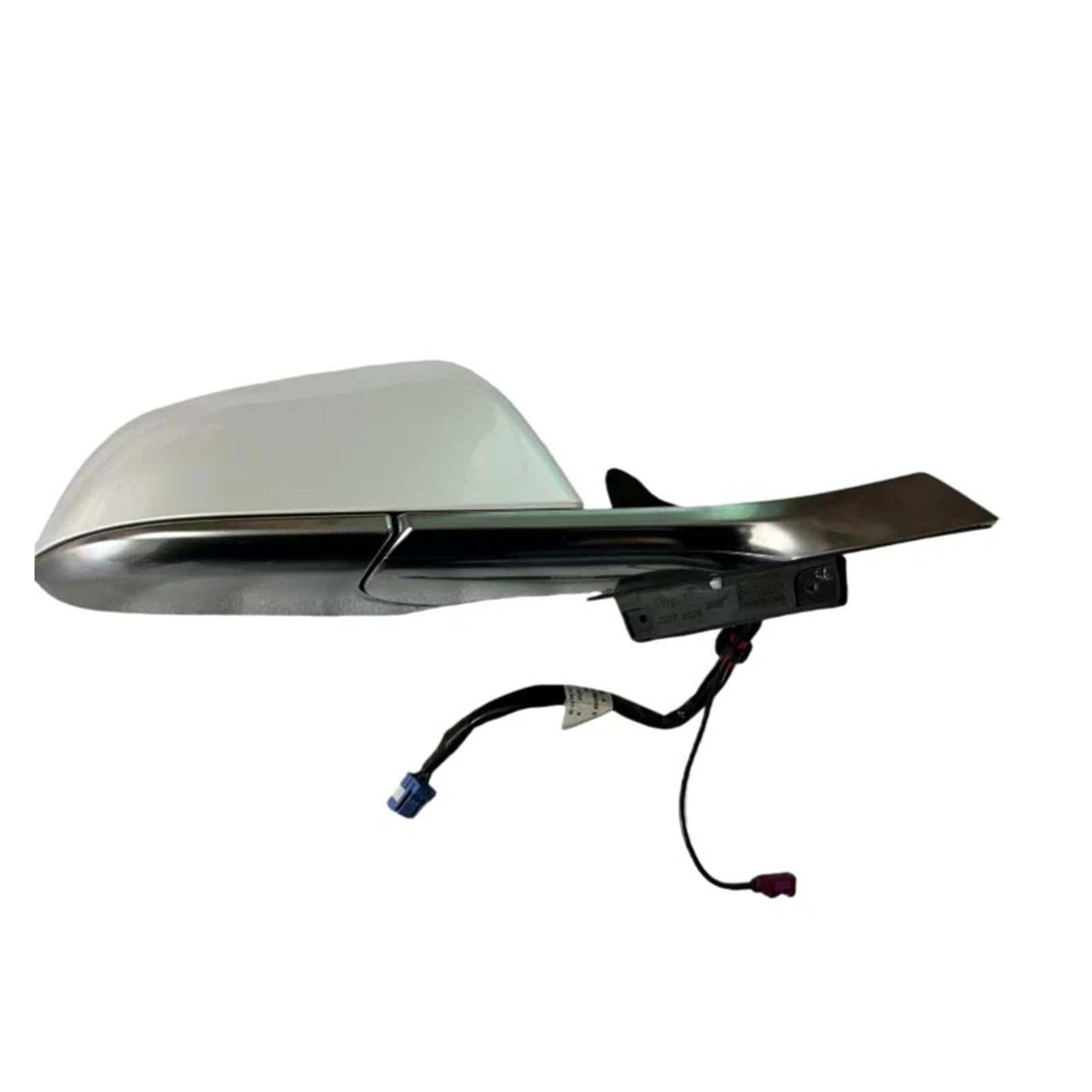 Espejos retrovisores completos Conjunto de espejo retrovisor para coche para Tesla para modelo 3 M3 2017-2020 con antena WIFI sin cristal atenuación automática