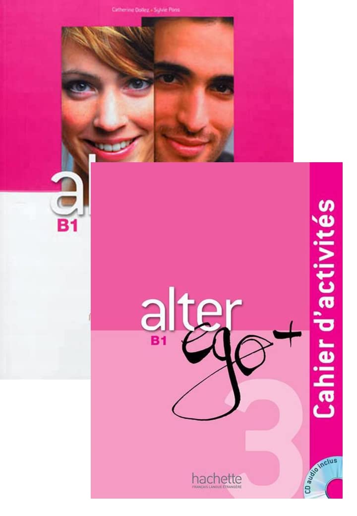 Alter Ego+B1 Textbook+Workbook+CD+DVD