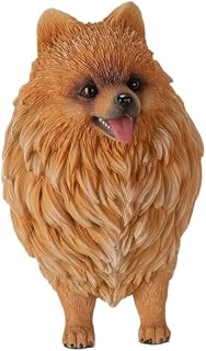 Pacific Giftware Pomeranian Dog Figurine for Home Decor Cute Living Room Statue Ideal Dog Gift for Pomeranian Lovers Animal Figurine Collectors and Unique Decoration for Birthdays 8 Inches Tall