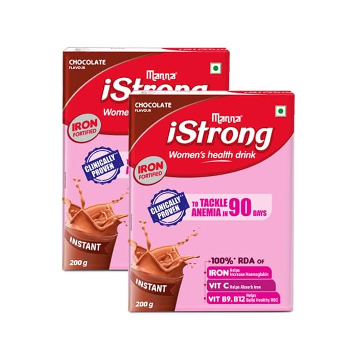 Buy Manna iStrong 400g Iron Fortified Women’s Health Drink Mix