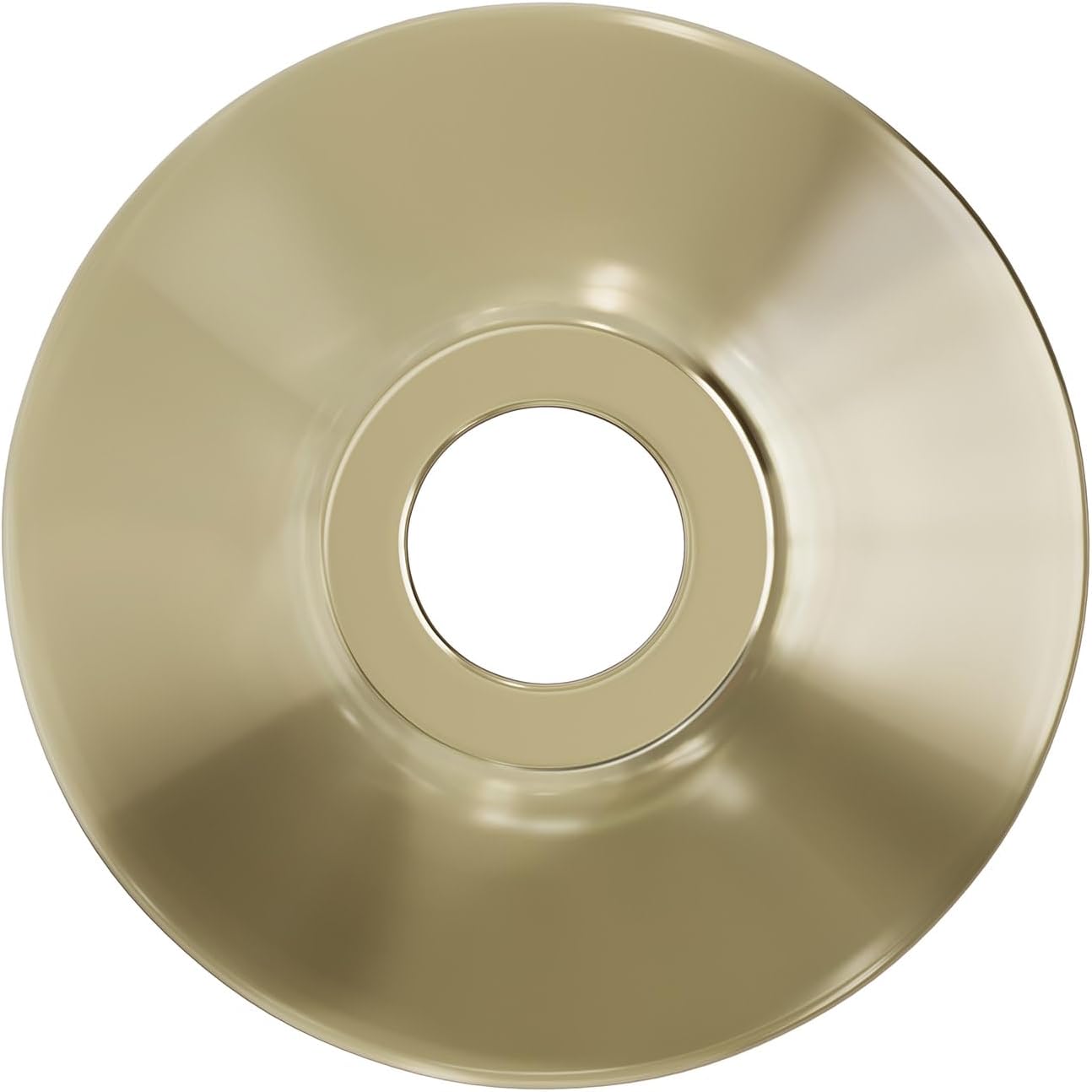 Polished Brass 2.5" x 2.5" Decorative Escutcheon Plate