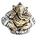 KnSam Silber Ring Herren 925 Sterling Silber Ring Vintage Thailändischer Elefantengott Ring Aus 925 Silber Ring Punk Gothic Gold