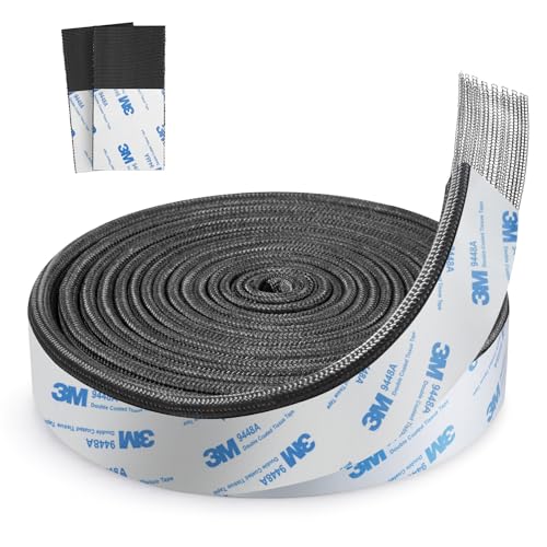 Onlyfire Wire Mesh Gasket Kit for Kamado Joe Classic, High Temp Fiberglass Gasket Replacement Fit for Big Green Egg, BBQ Smoker Gasket Kamado Joe Accessories Adhesive Self Stick Felt,150