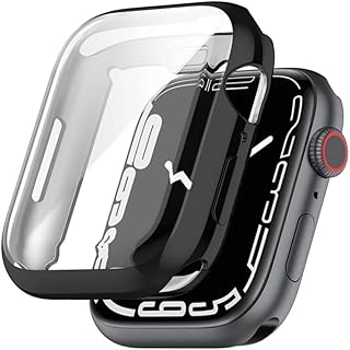 جراب حماية من دادو متوافق مع ساعة ابل اي ووتش سيريس 7 البولي يوريثين المقاوم للحرارة والمضاد للخدش ممتص للصمات اسود 41 ملم بولي اللدن بالحرارة