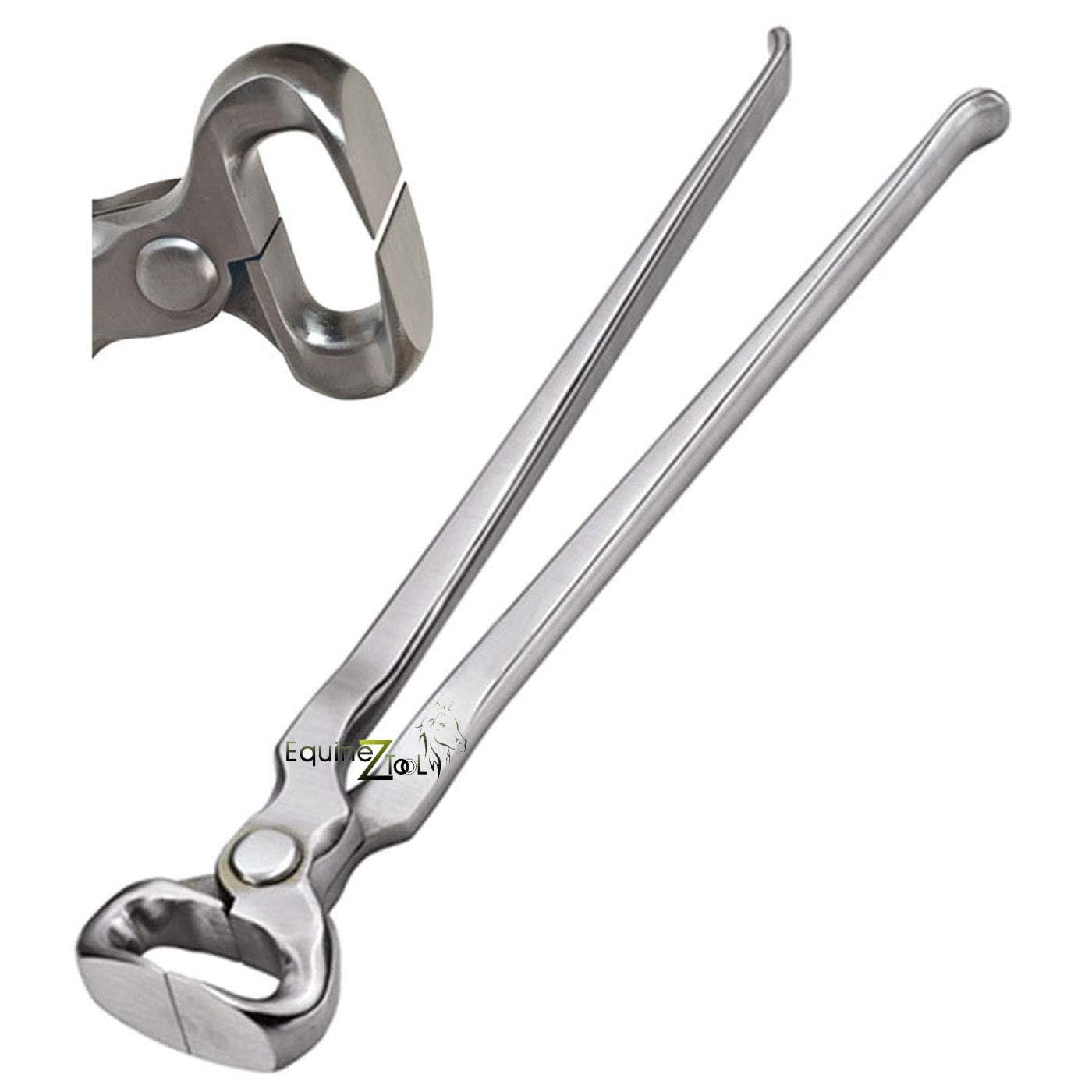 Hoof Nipper 14.2" Vanadium Steel Farrier Tool in Dull Finish