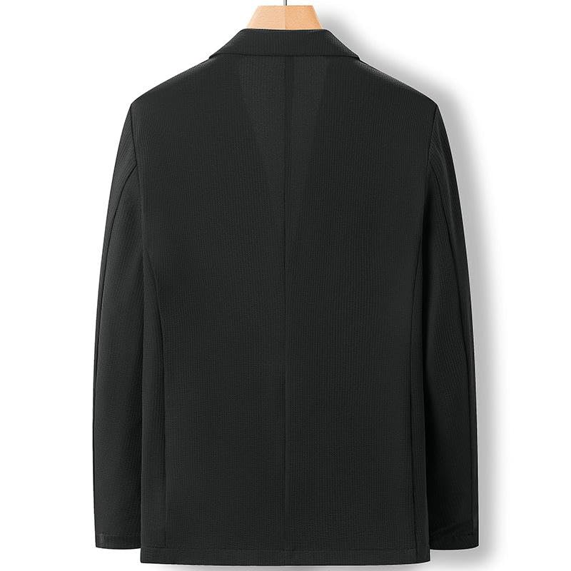 Men's Summer Lightweight Business Casual Ice Silk Blazer3