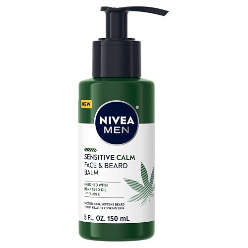NIVEA Men Sensitive Calm Face and Beard Balm 5 fl oz