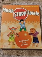 Musikstopp-Spiele: Bewegungsspaß in Kita und Schule 3769816404 Book Cover