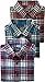 Produktbild HENSON&HENSON 3er Pack Herren Karo-Flanellhemden, Trendige Männerhemden aus wärmendem Flanell, Hemden mit Karomuster, modische & komfortable Oberbekleidung, Gr. 39-48