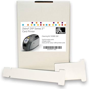Amazon.com : Zebra Cleaning Kit 105999-302 for ZXP Series 3