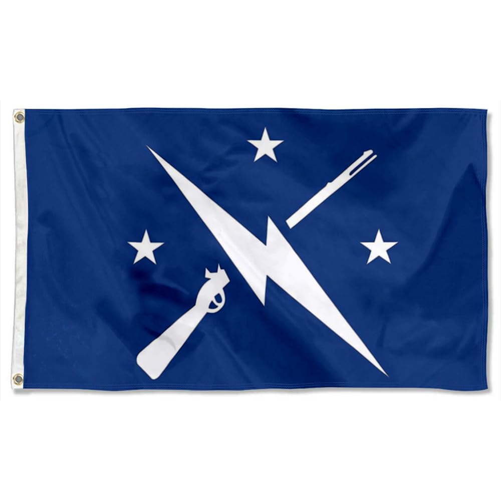 Cayyon Commonwealth Minutemen Flag Banner Outdoor Indoor Decoration Flag 3x5Feet Double Stitched Polyester with Brass Grommets