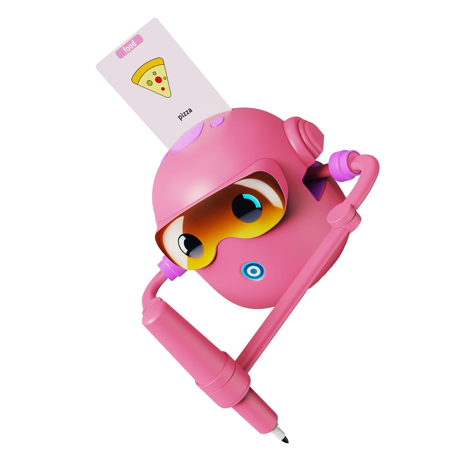 Walfront Robot Rysujący dla Dzieci Zabawka Edukacyjna STEM ze 100 Kartami Rozpoznawania 12 Kolorowych Długopisów Interaktywna Maszyna Edukacyjna Sterowana Głosem dla Chłopców Dziewczęta w