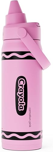 Miniatura 13 de CamelBak Crayola Chug - Botella de agua de acero inoxidable, color azul cielo, 16 onzas Azul cielo,Rosado (Carnation Pink),Cherry