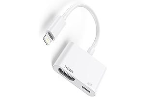 Apple MFi Certified iPhone to TV Connect Adapter